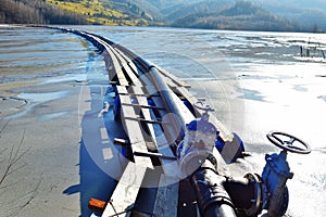 Cyanide lake at Geamana Romania