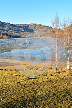 Cyanide lake at Geamana Romania