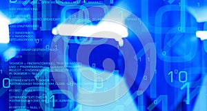 Cyber attack in cyberspace, computer virus attacks security system