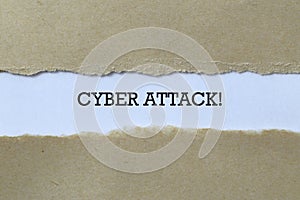 Cyber attack on paper