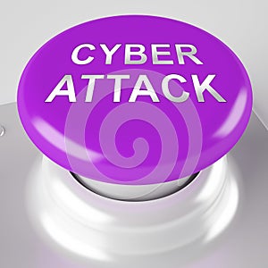 Cyber Attack Prevention Security Firewall 3d Rendering