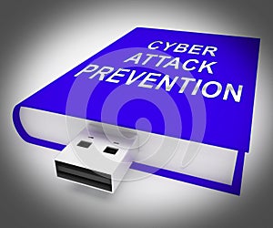 Cyber Attack Prevention Security Firewall 3d Rendering