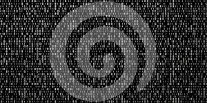 Cyber background with numbers zero and one. Binary codes backdrop.