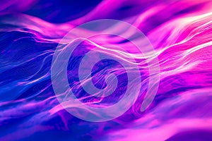 Cyber big data flow. Blockchain data fields. Network line connect stream. Concept of AI technology, digital communication, science