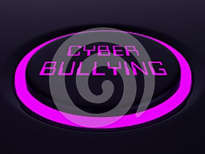 Cyber Bullying Internet Hate Bully 3d Illustration
