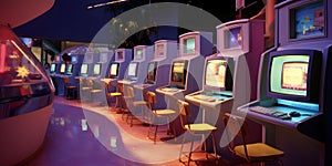 Cyber Cafes s Internet Hubs and Early Social Networks. Concept Cyber Cafe History, Popular Early Social Networks, Internet Hub