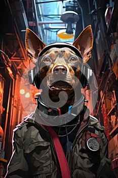 Cyber Canine: German Pinscher