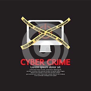 Cyber Crime Concept.