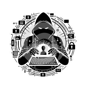 cyber crime logo image