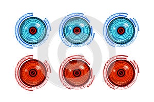 Cyber Eye or Retina Scanning System