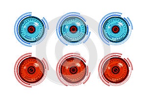 Cyber Eye or Retina Scanning System photo