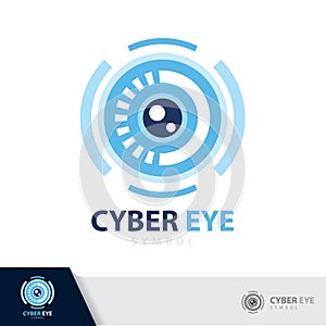 Cyber eye symbol