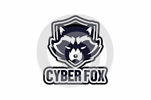 Cyber Fox Clan Gamming Logo