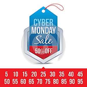 Cyber Monday Sale Badge