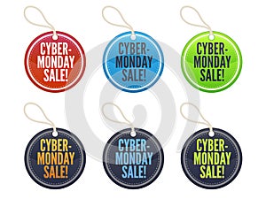 Cyber Monday Sale Tags photo