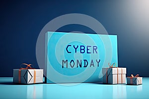 Cyber monday super sale banner.