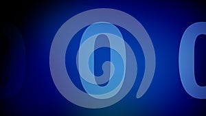 Technology science binary system and digital technology in background of binary code, cyber attacks, and binary digits for cyber