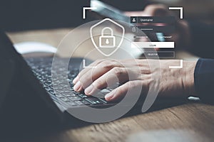 cyber security concept