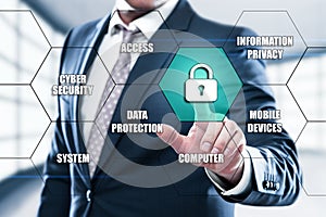 Cyber Security Data Protection Business Technology Privacy concept