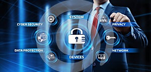 Cyber Security Data Protection Business Technology Privacy concept