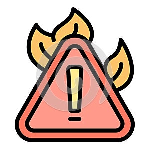 Cyber security icon vector flat