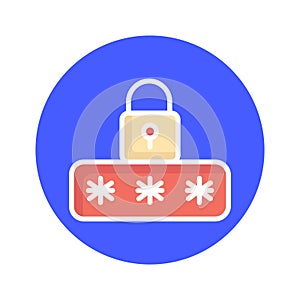 Cyber security icon which can easily modify or edit