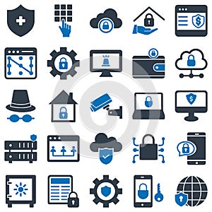 Cyber Security icon which can easily modify or edit