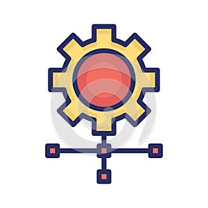 Cyber security Isolated Vector icon which can easily modify or edit