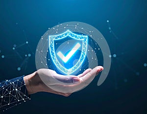 Cyber Security Protection Concept