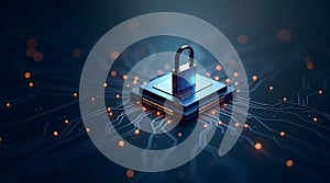 Cyber Security Secure Chip Digital Lock Technology