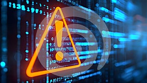 Cyber Security Warning Sign