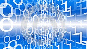 Cyber space abstraction numbers, machine learning big data vector binary code