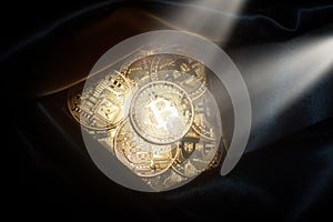 Robbery of digital cryptocurrency bitcoin by Hackers