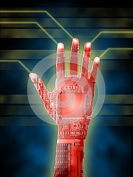 Cybernetic hand