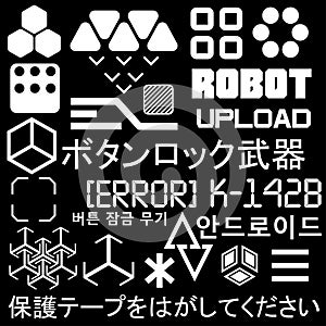 Cyberpunk Style Elements 1