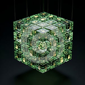Cybersecurity Cube: Network Security and Data Protection