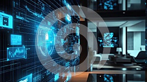 Cybersecurity data protecting smart home network interface