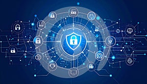 Cybersecurity Network Protection Data Safety