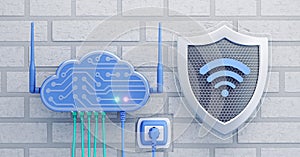 Cybersecurity of Personal Wi-Fi Cloud