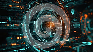 Cybersecurity protecting global network data stream