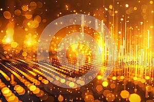 Cybersecurity technology background. Cyberspace futuristic and internet and networking