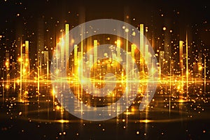 Cybersecurity technology background. Cyberspace futuristic and internet and networking