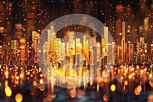 Cybersecurity technology background. Cyberspace futuristic and internet and networking