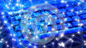 Cybersecurity threat, bank office cyber threat security