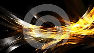 Cyberspace Energy: Beautiful abstract background with dynamic themes photo