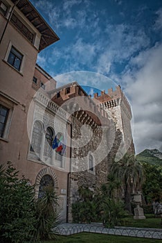 The Cybo Malaspina palace in Carrara