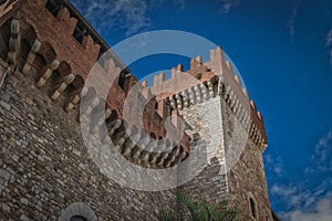 The Cybo Malaspina palace in Carrara photo