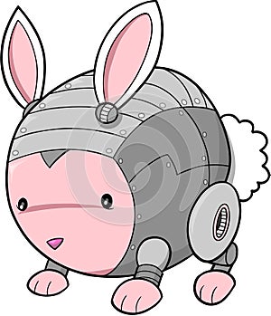 Cyborg bunny rabbit