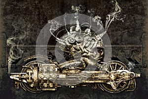 Cyborg takes a break