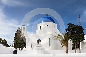 Cycladic church of Firostefani